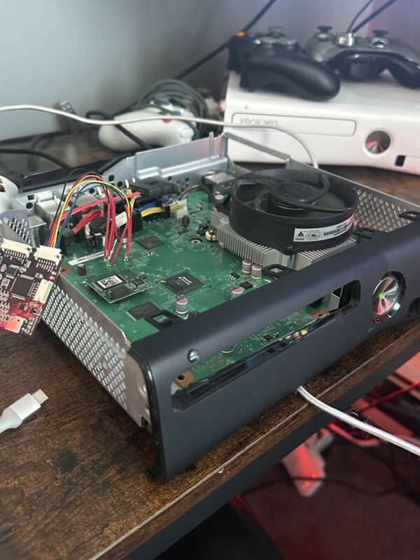 xbox 360 RGH3 Slim black Corona/Trinity
